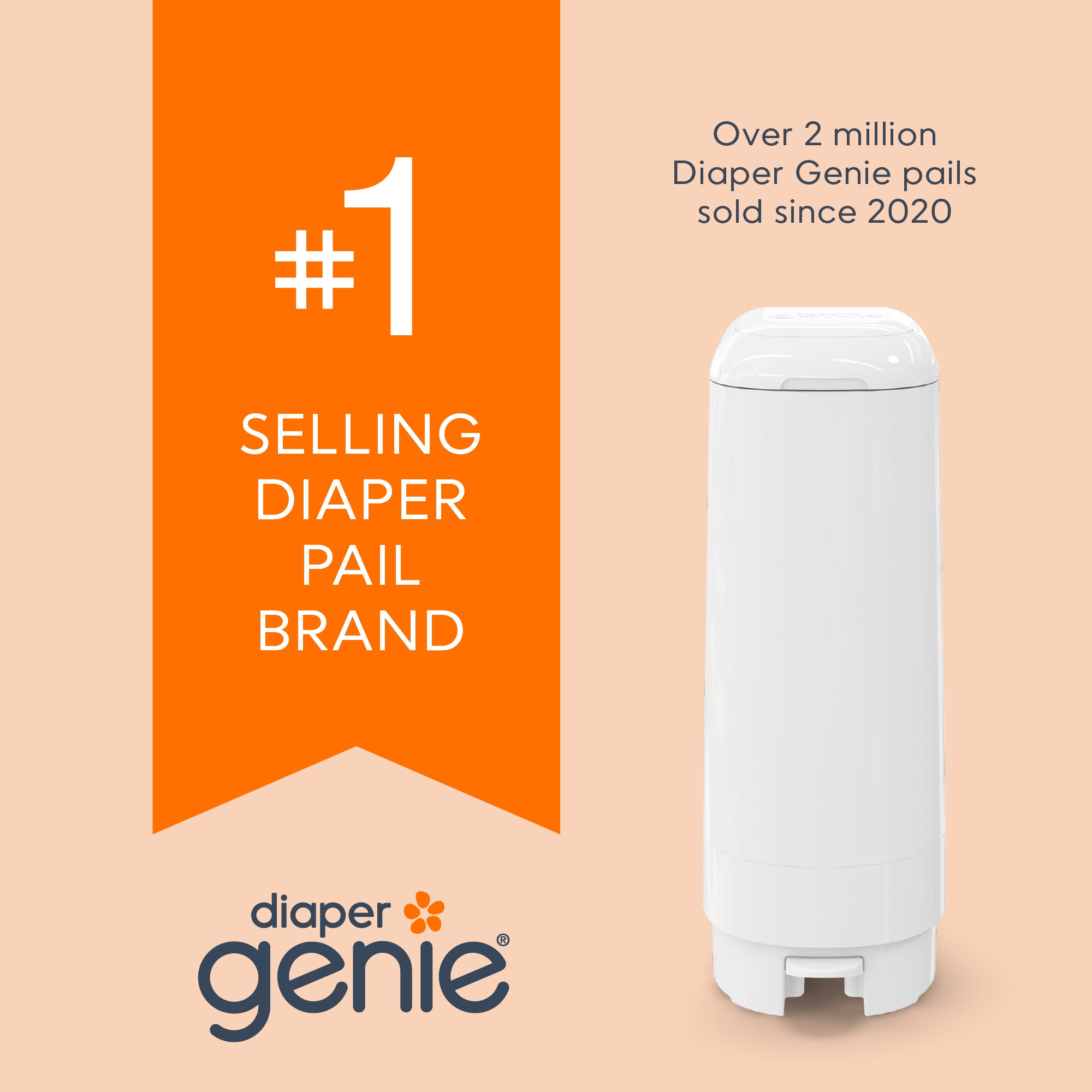 Diaper Genie Easy Roll Pail Refill - Image 23