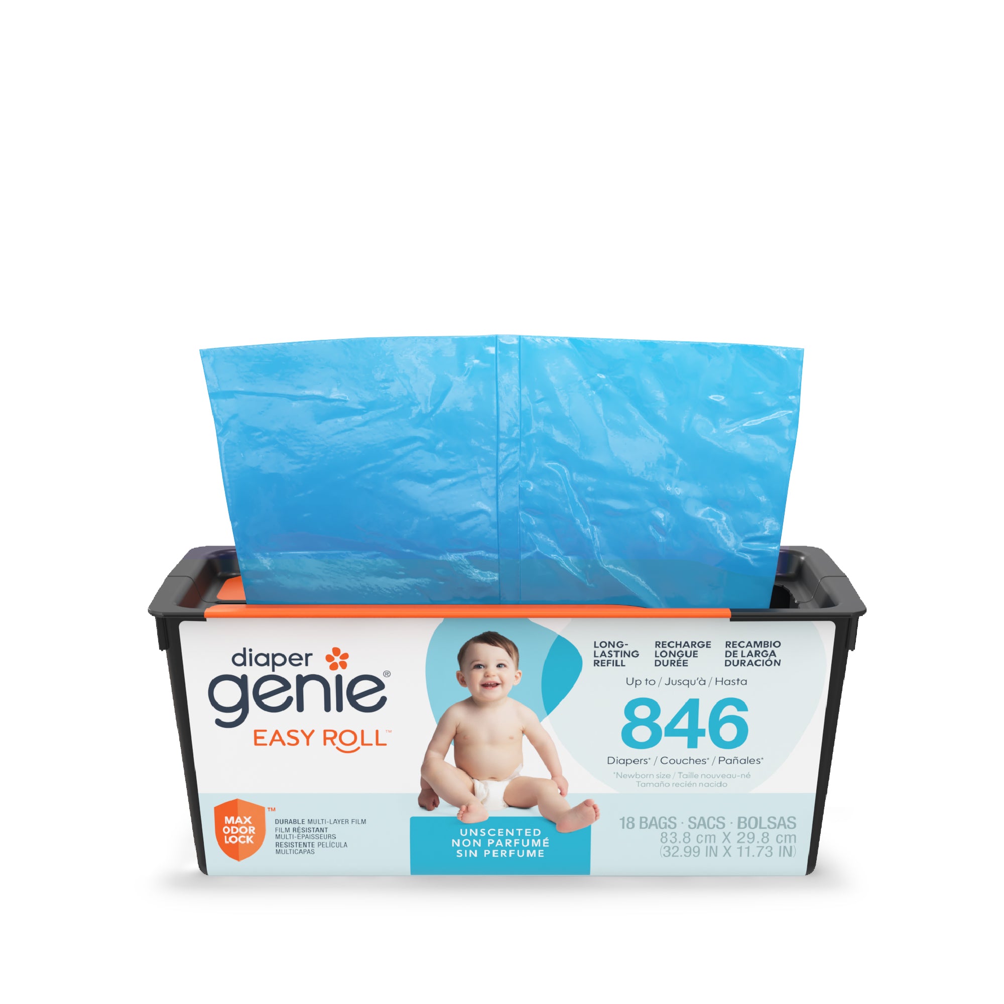 Diaper Genie Easy Roll Pail Refill - Image 29