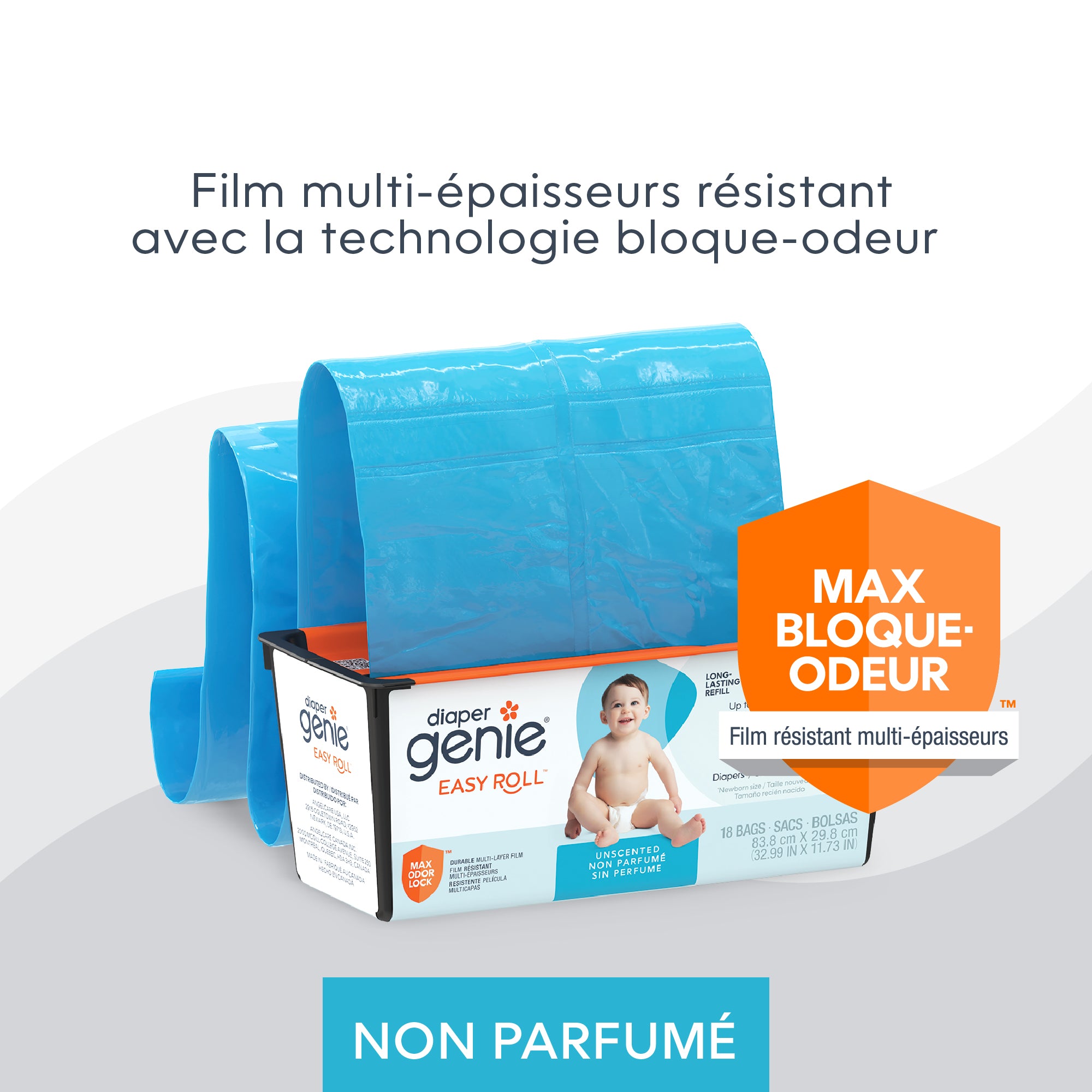 Diaper Genie Easy Roll Pail Refill - Image 30