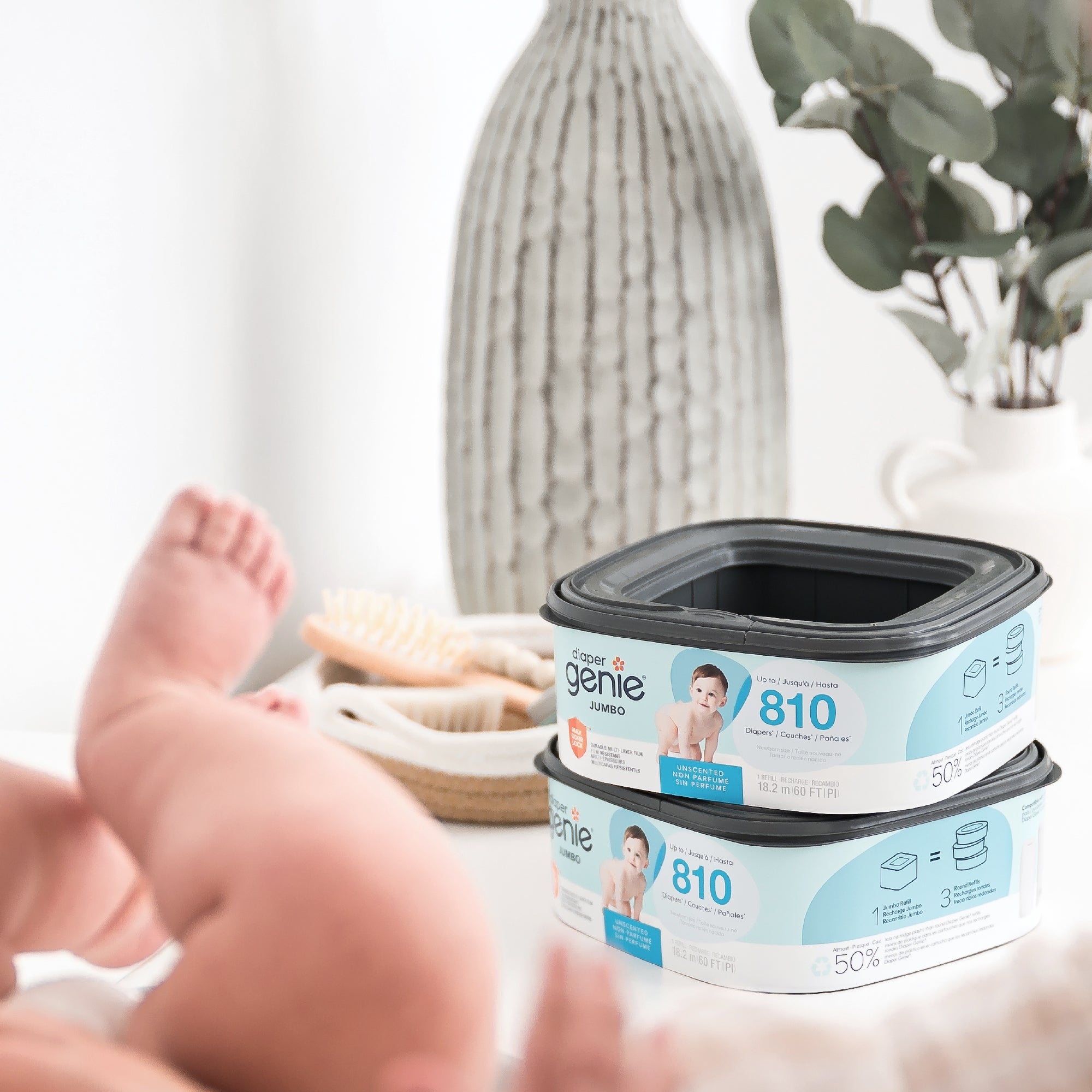 Diaper Genie Jumbo Square Pail Refill - Image 26
