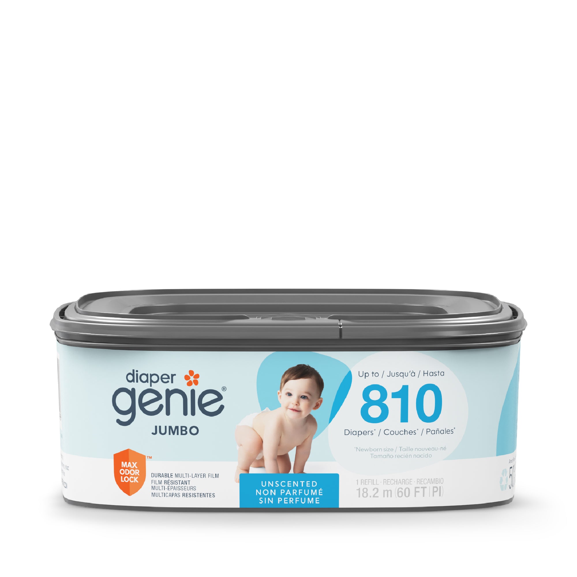 Diaper Genie Jumbo Square Pail Refill - Image 28