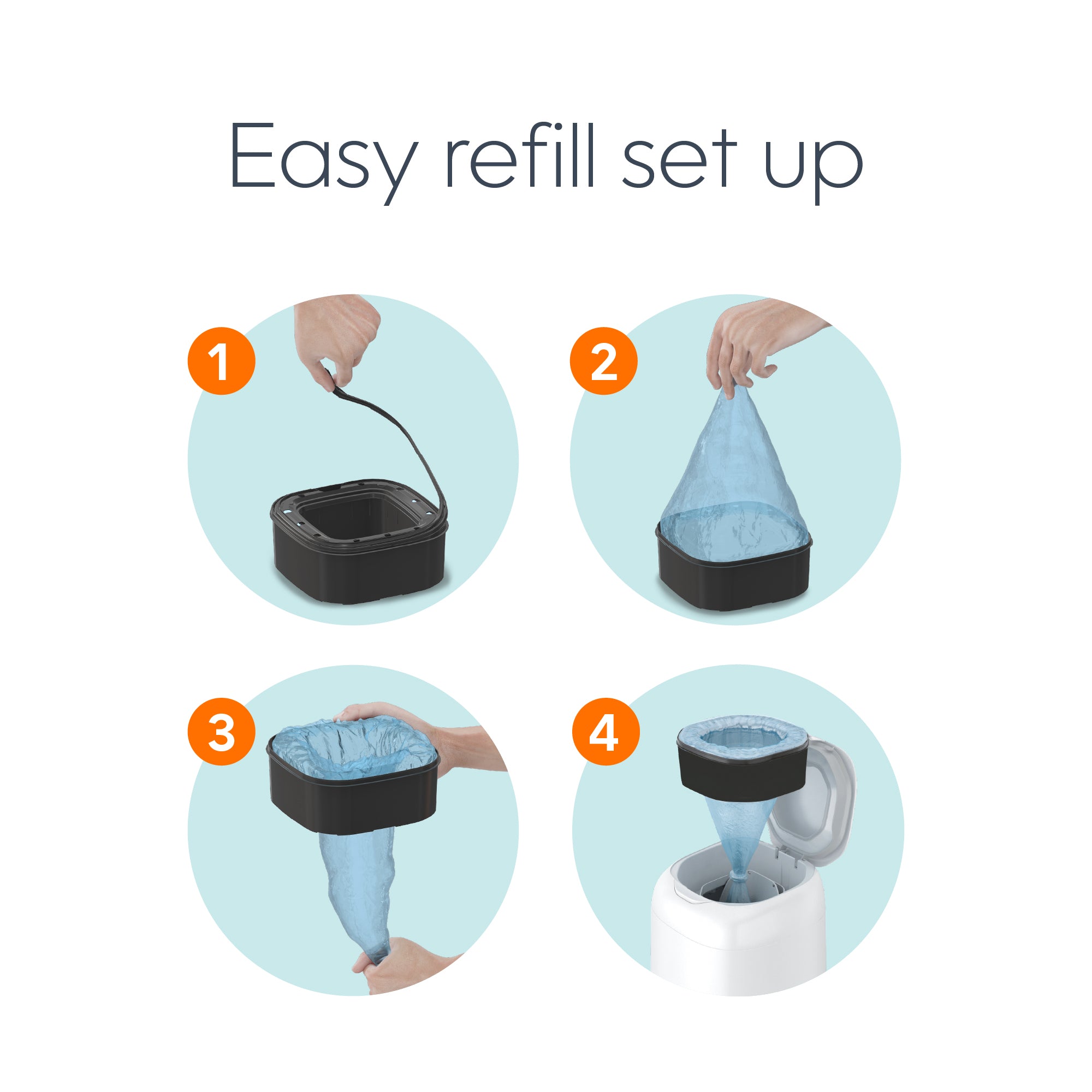 Diaper Genie Jumbo Square Pail Refill - Image 8