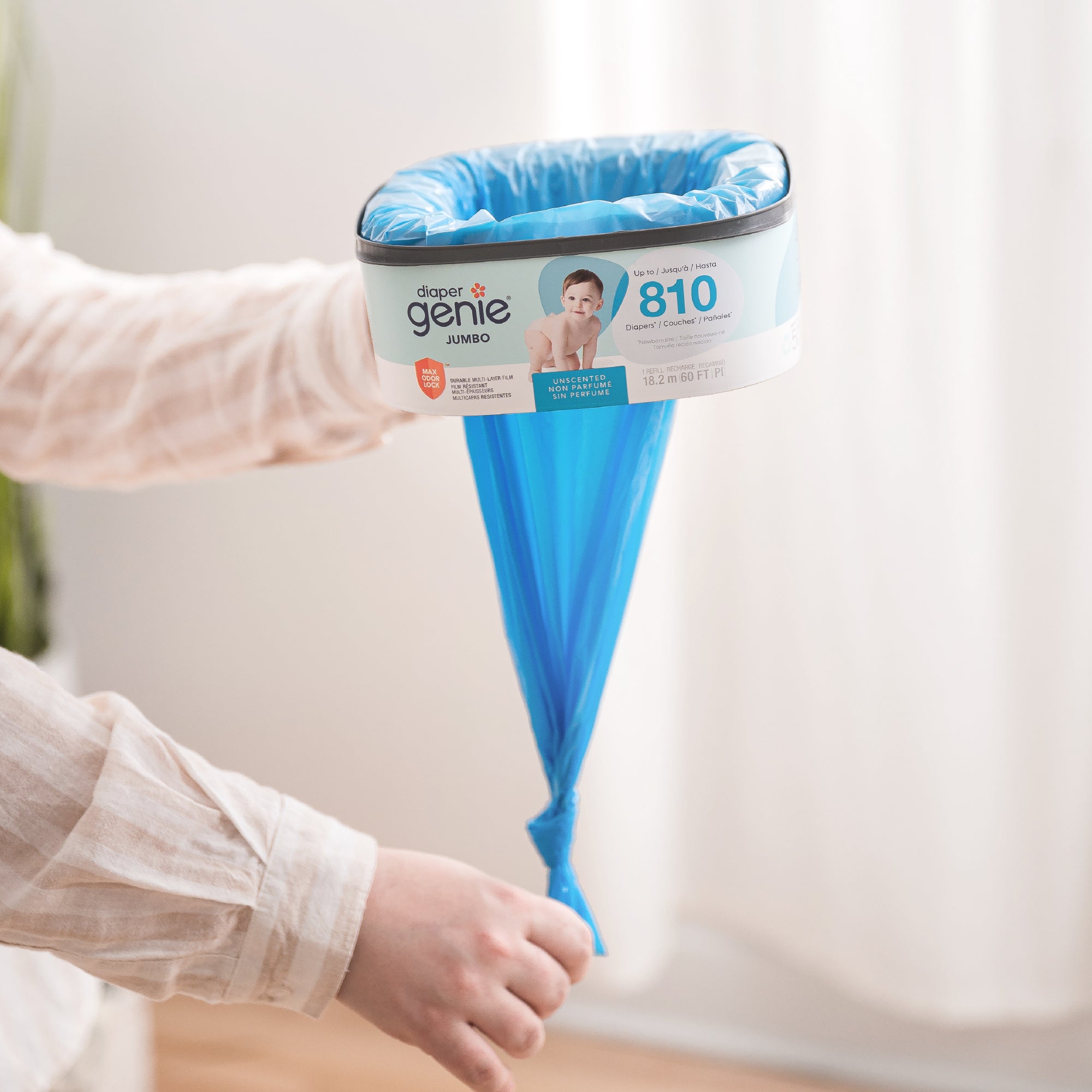 Diaper Genie Jumbo Square Pail Refill - Image 12