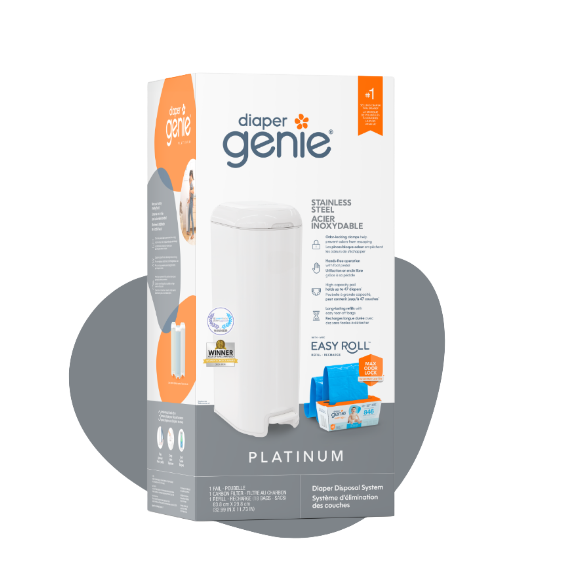 Diaper Genie  Platinum Pail