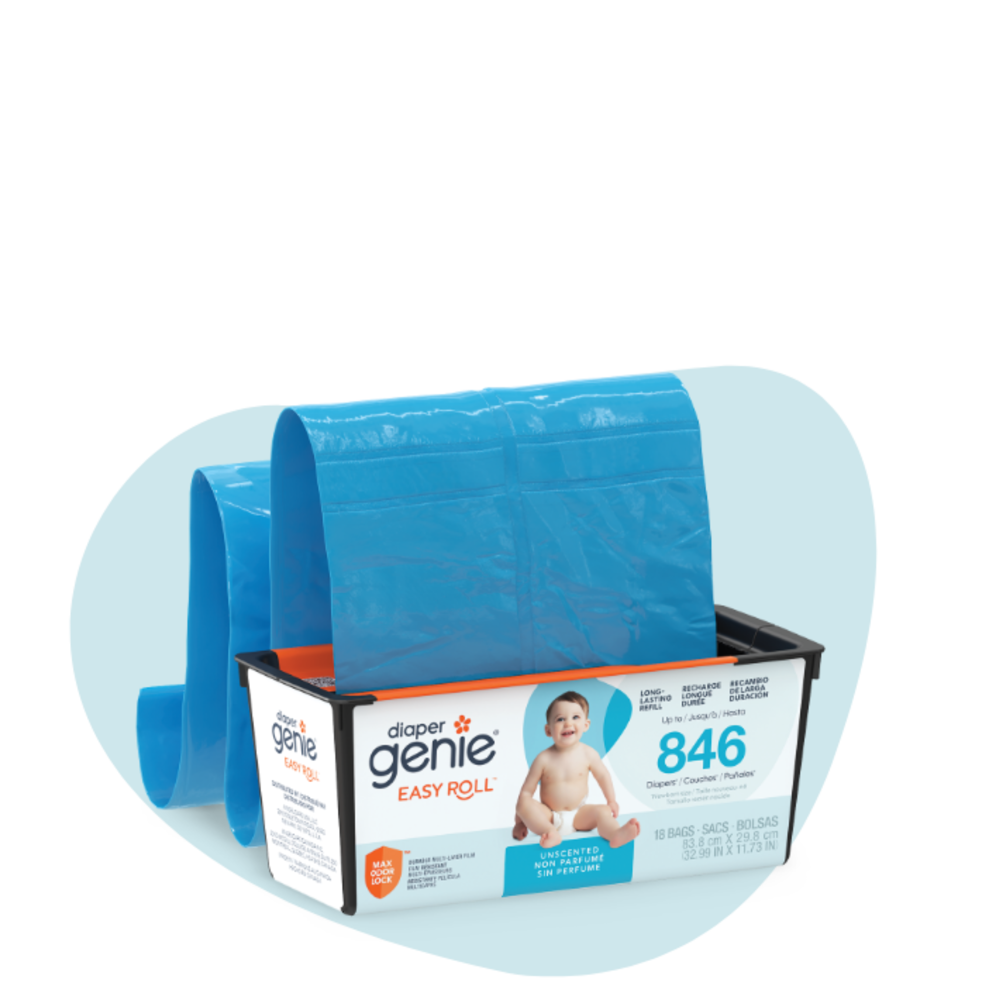 Diaper Genie  Easy Roll Pail Refill