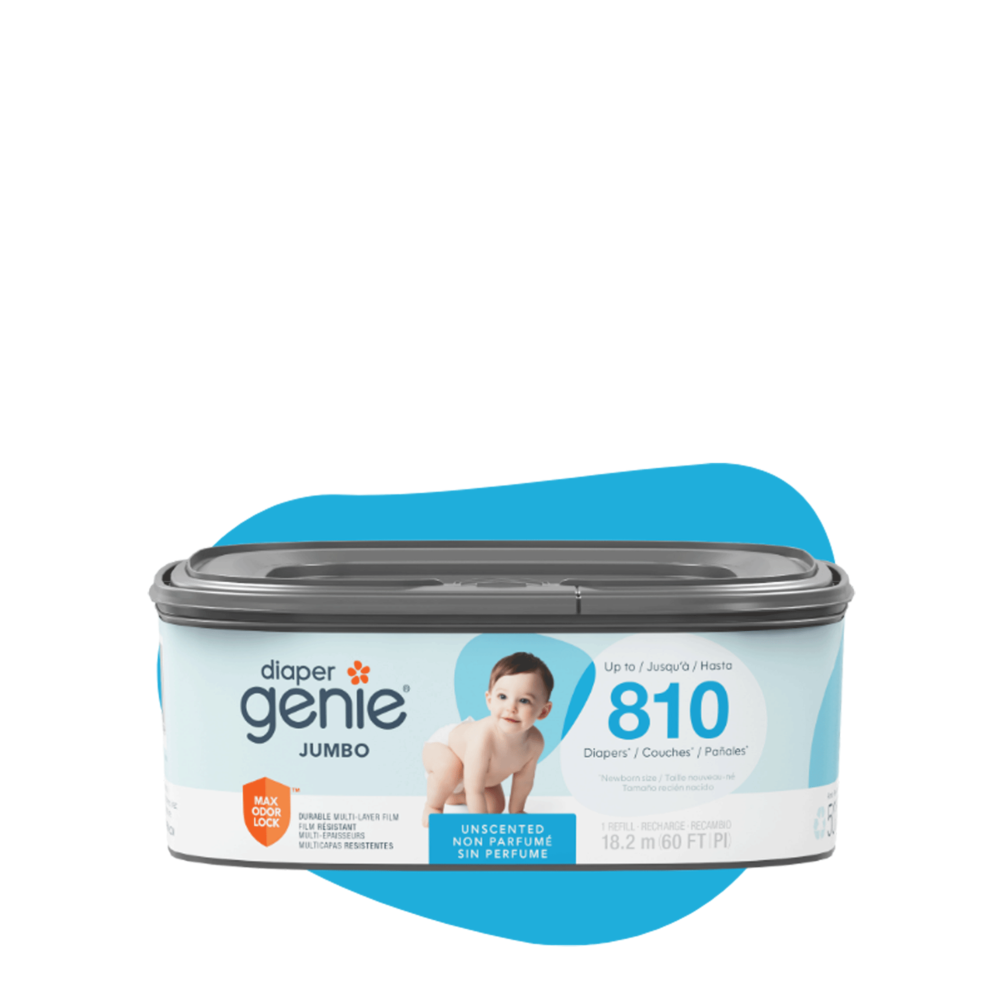 Diaper Genie  Jumbo Square Pail Refill